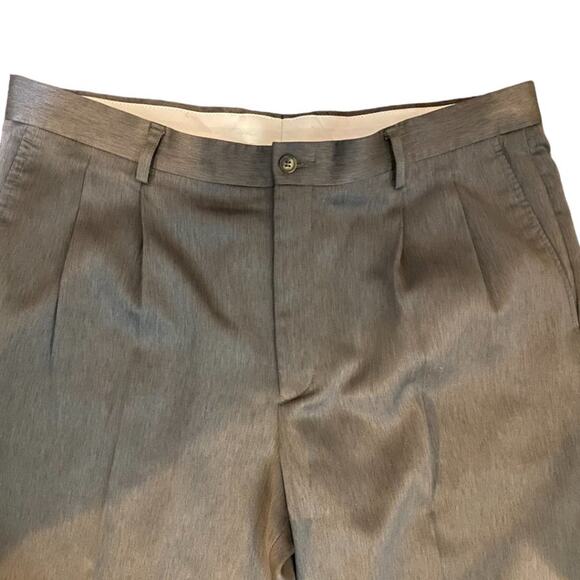 CLAIBORNE taupe colored slacks - men's 38 / 30 - Picture 3 of 5
